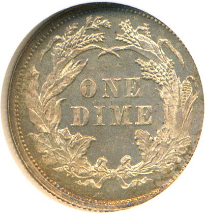 image for: 1876 10c NGC Proof 64