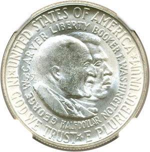 image for: 1951-S Wash-Carver 50c NGC MS66