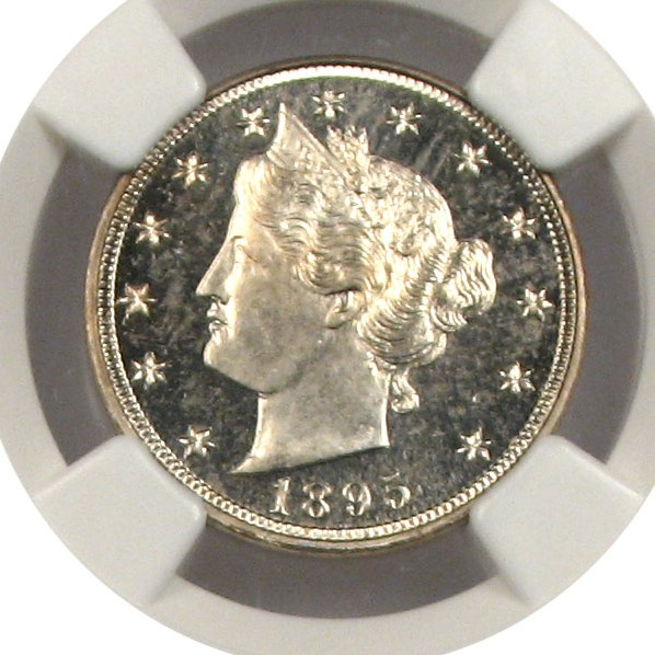 image for: 1895 5c NGC Proof 64
