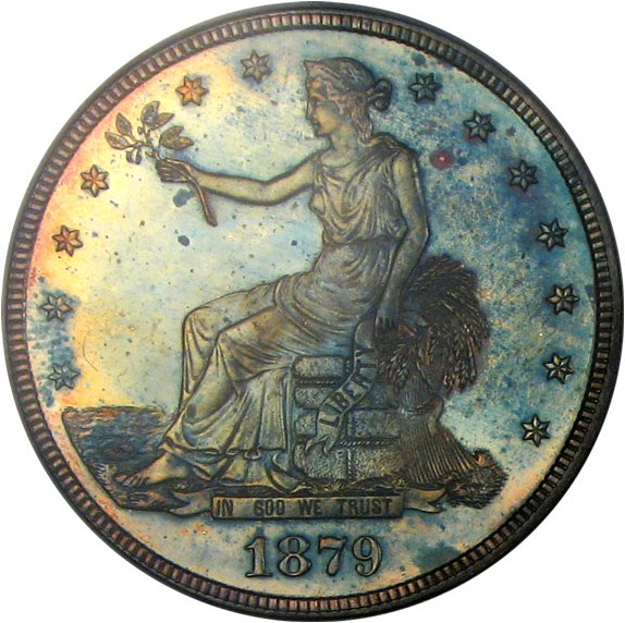 image for: 1879 Trade$ PCGS Proof 64 *Color*