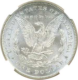 image for: 1878 7TF $1 NGC MS65 (VAM-82, Disconnected Leaf, B1-Reverse)
