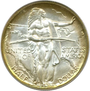 image for: 1938 Oregon 50c PCGS MS66
