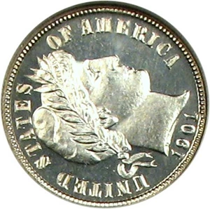 image for: 1901 10c NGC Proof 66