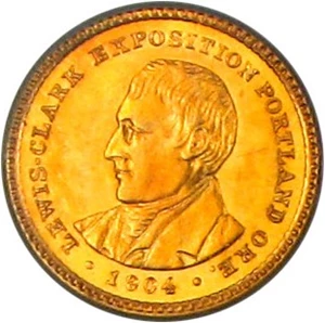 image for: 1904 Lewis & Clark G$1 PCGS MS65