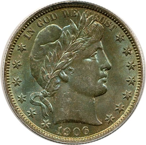 image for: 1906-S 50c PCGS MS63