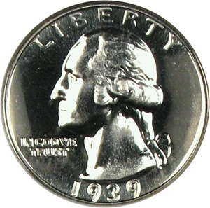 image for: 1939 25c NGC Proof 66