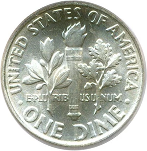 image for: 1964 10c PCGS MS67 FB