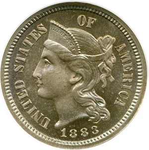 image for: 1883 3cN NGC/CAC Proof 67