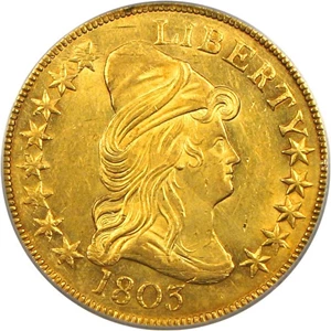image for: 1803 $10 PCGS MS62 (Small Stars Reverse)