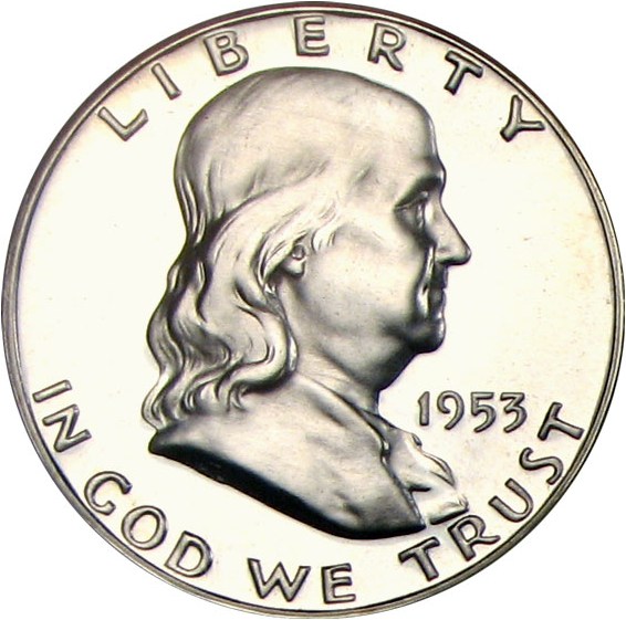 image for: 1953 50c NGC Proof 67 Cameo