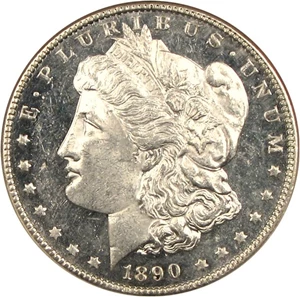 image for: 1890 $1 NGC MS63 DMPL