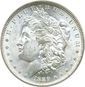 image for: Top 100 VAM: 1889-O $1 PCGS MS64 (VAM-6 Doubled Date)