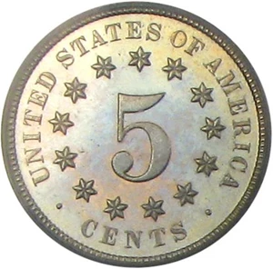 image for: 1876 5c PCGS Proof 66