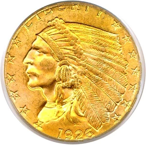 image for: 1926 $2 1/2 PCGS MS65 OGH