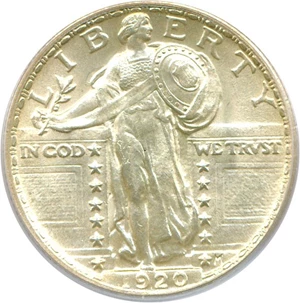 image for: 1920 25c PCGS MS64 FH