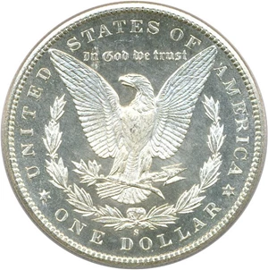 image for: 1898-S $1 PCGS MS64 DMPL