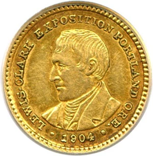 image for: 1904 Lewis & Clark G$1 PCGS AU53
