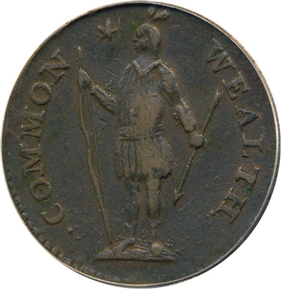 image for: 1787 Massachusetts Cent PCGS VF35 (Left Arrows)