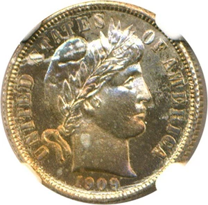 image for: 1909 10c NGC Proof 67