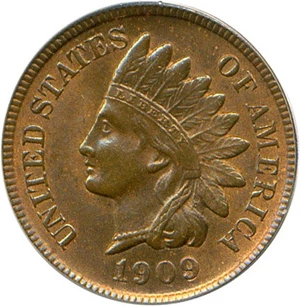 image for: 1909-S Indian 1c PCGS/CAC MS64 RB