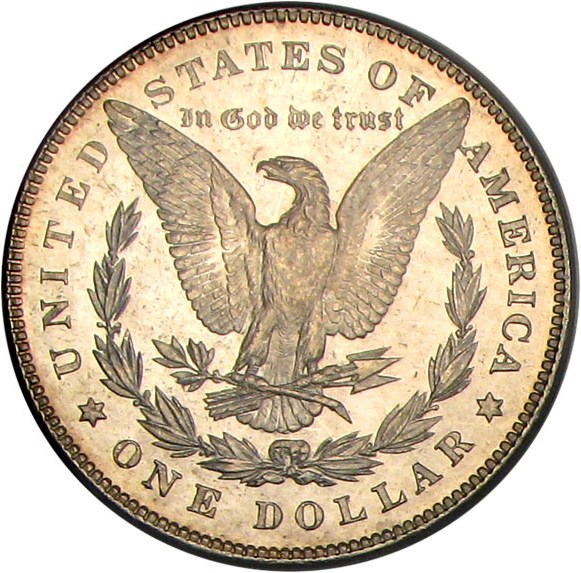 image for: 1878 7/8TF Weak $1 PCGS MS63 DMPL  (VAM-33,  Double Legs)