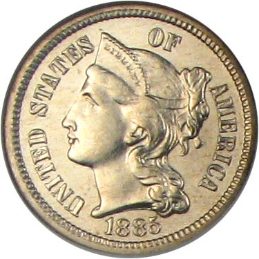 image for: 1885 3cN NGC Proof 66