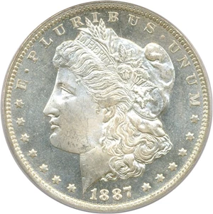 image for: 1887-O $1 PCGS MS65 PL
