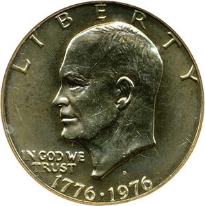 image for: 1976-D $1 NGC MS64 (Type 1)