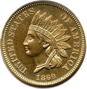 image for: 1860 1c PCGS Proof 65