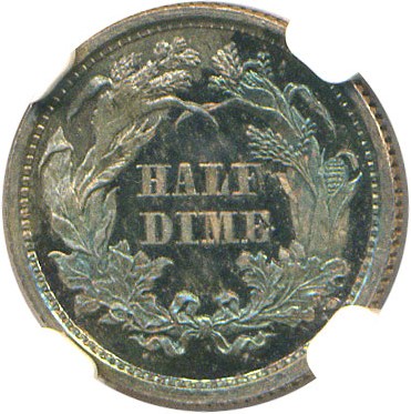 image for: 1869 H10C NGC Proof 66 Cameo * Color *