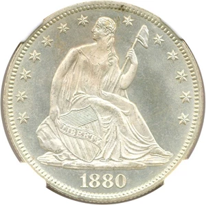 image for: 1880 50c NGC MS67