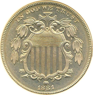image for: 1881 5c NGC Proof 66