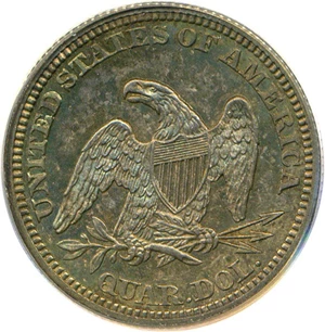 image for: 1863 25c PCGS/CAC Proof 65