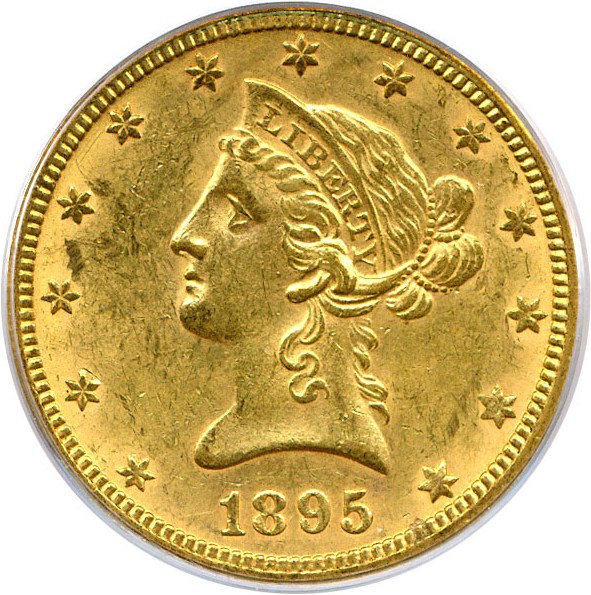 image for: 1895-O $10 PCGS MS61