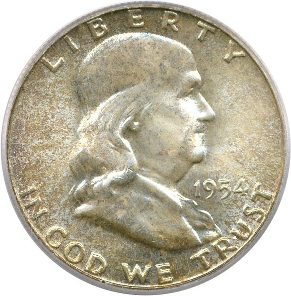 image for: 1954 50c PCGS MS66 FBL