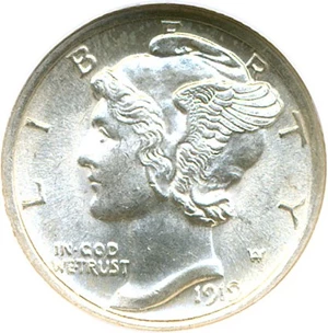 image for: 1919 10c NGC MS64 FB