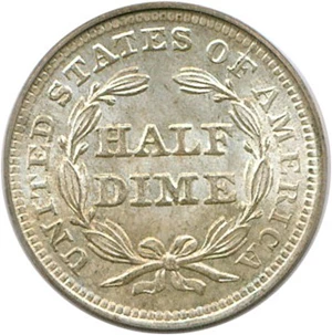 image for: 1844 H10c PCGS MS66