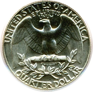 image for: 1974-D 25c PCGS MS66