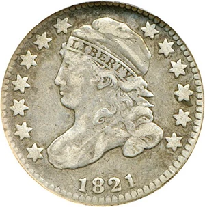 image for: 1821 10c DGS VF25