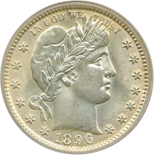 image for: 1896 25c ICG MS61