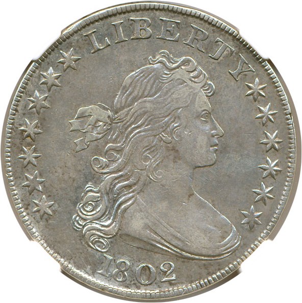 image for: 1802 $1 NGC AU50