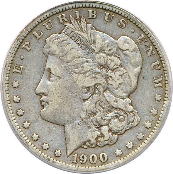 image for: 1900-O $1 PCGS VF30  (VAM-8  O/CC)