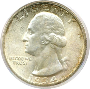 image for: 1934 Doubled Die 25c PCGS/CAC MS66