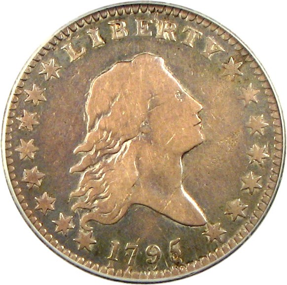 image for: 1795/1795 50c PCGS F15 (2 Leaves)