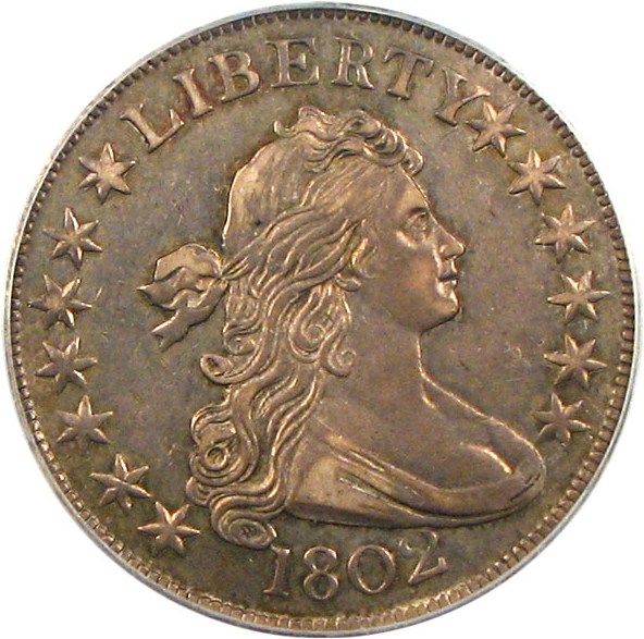 image for: 1802 50c PCGS AU53 ex: Pryor