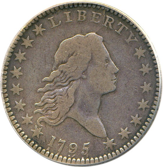 image for: 1795/1795 50c PCGS/CAC F12 (2 Leaves, O-112)