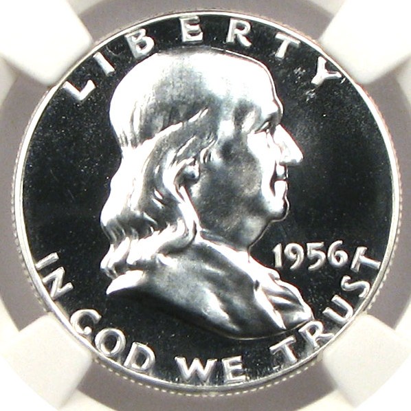 image for: 1956 50c NGC Proof 68 Cameo (Type 1)