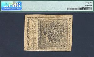 image for: Cont Congress: 1778 $20 26-Sep PMG XF45 (Fr.CC82)