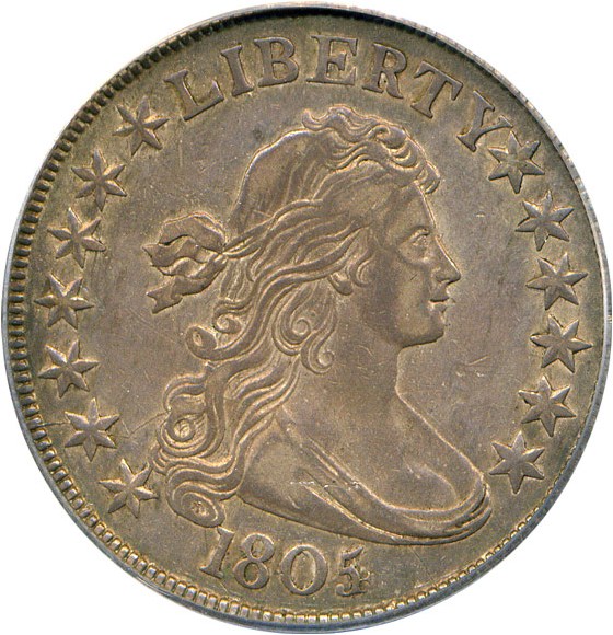 image for: 1805/4 50c PCGS/CAC XF45