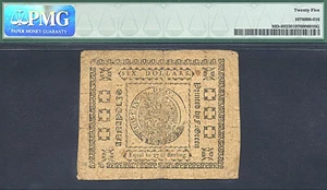 image for: Maryland: 1775 $6 7-Dec PMG VF25 (Fr.MD89)